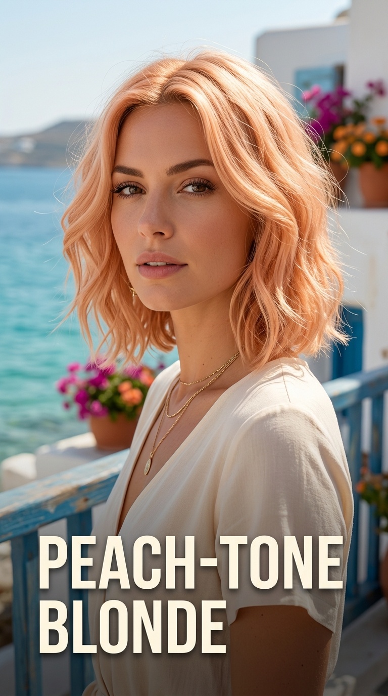 Peach-Tone Blonde