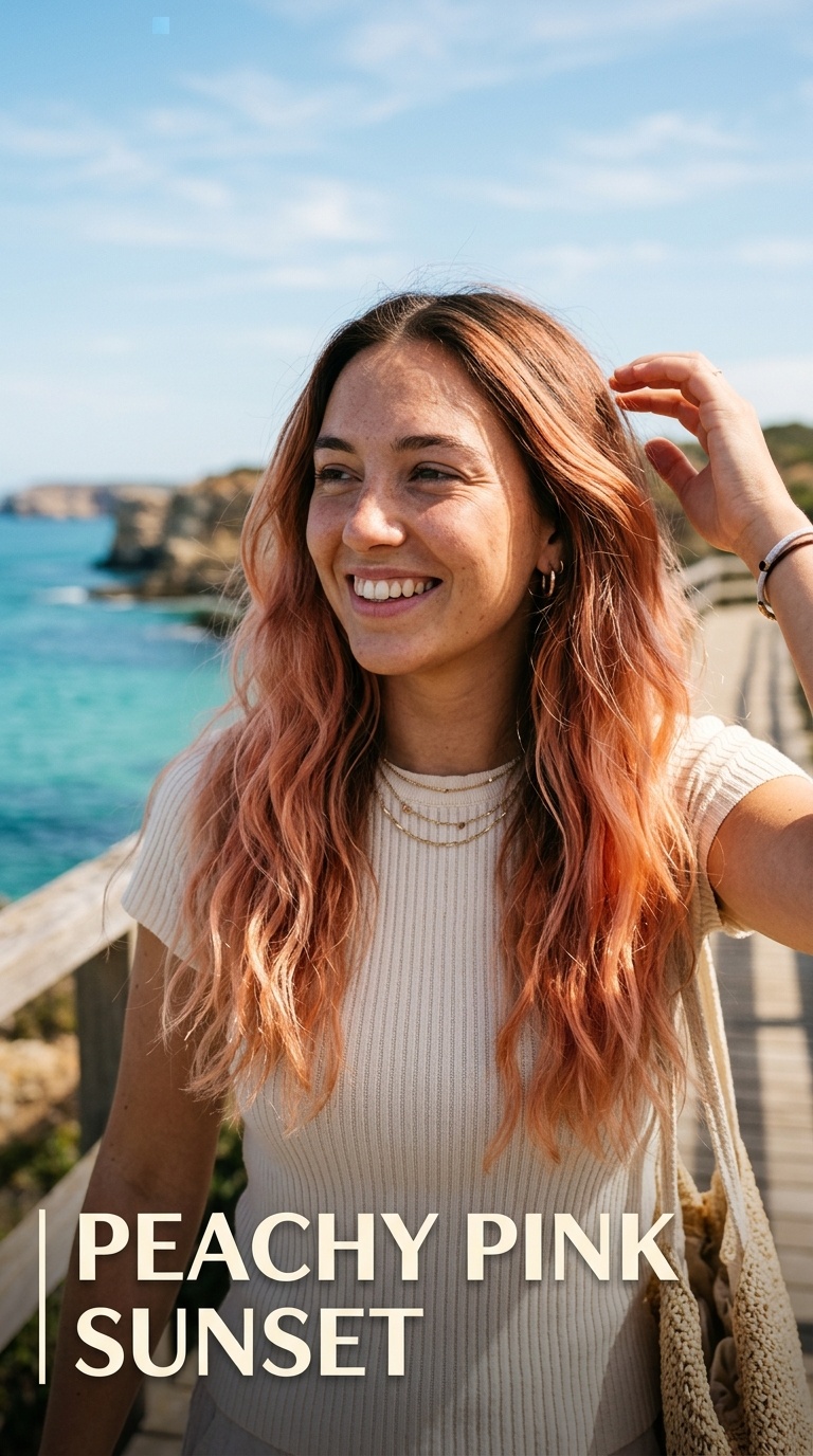 Peachy Pink Sunset