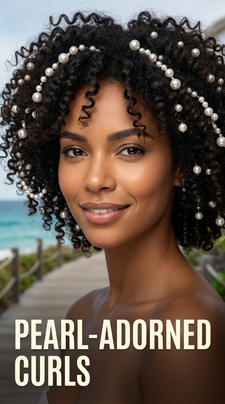 Pearl-Adorned Curls