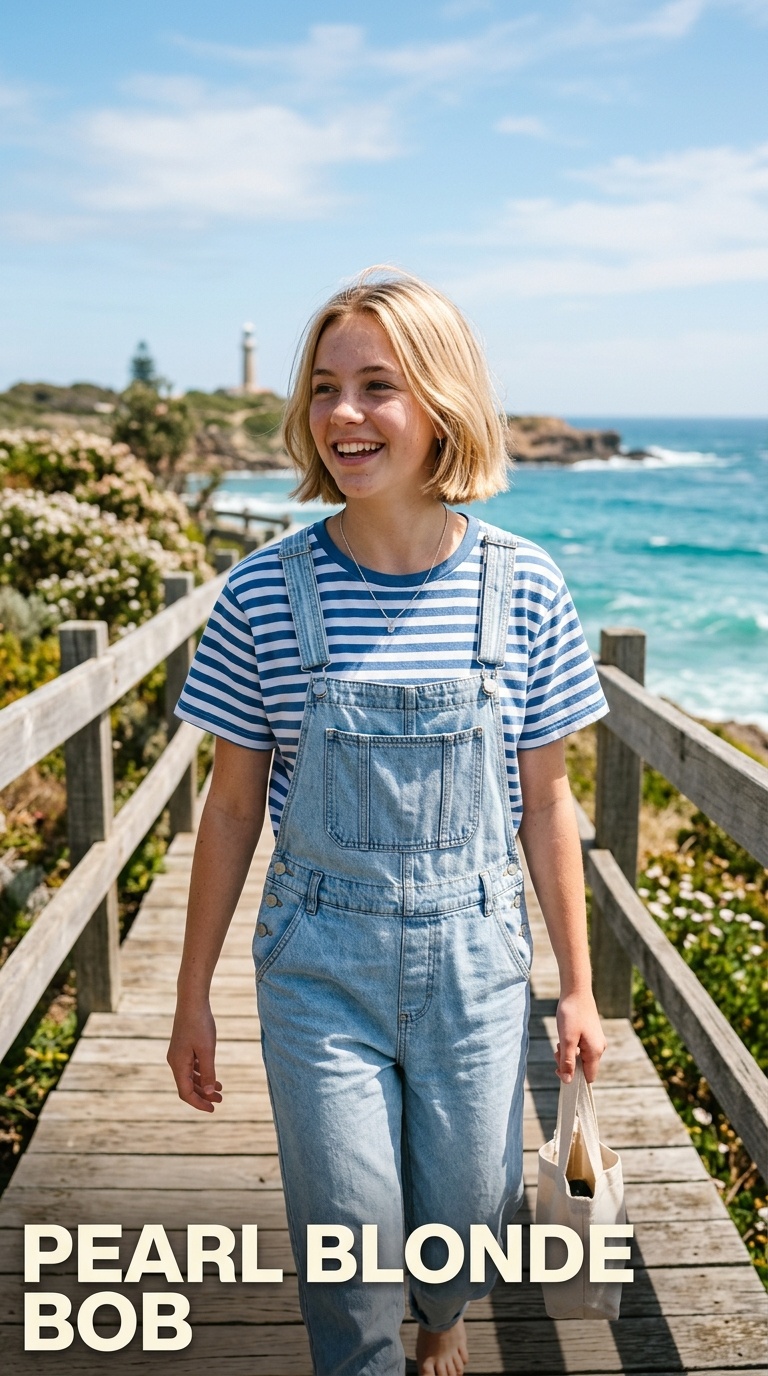 Pearl Blonde Bob