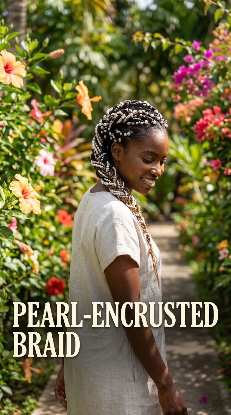 Pearl-Encrusted Braid