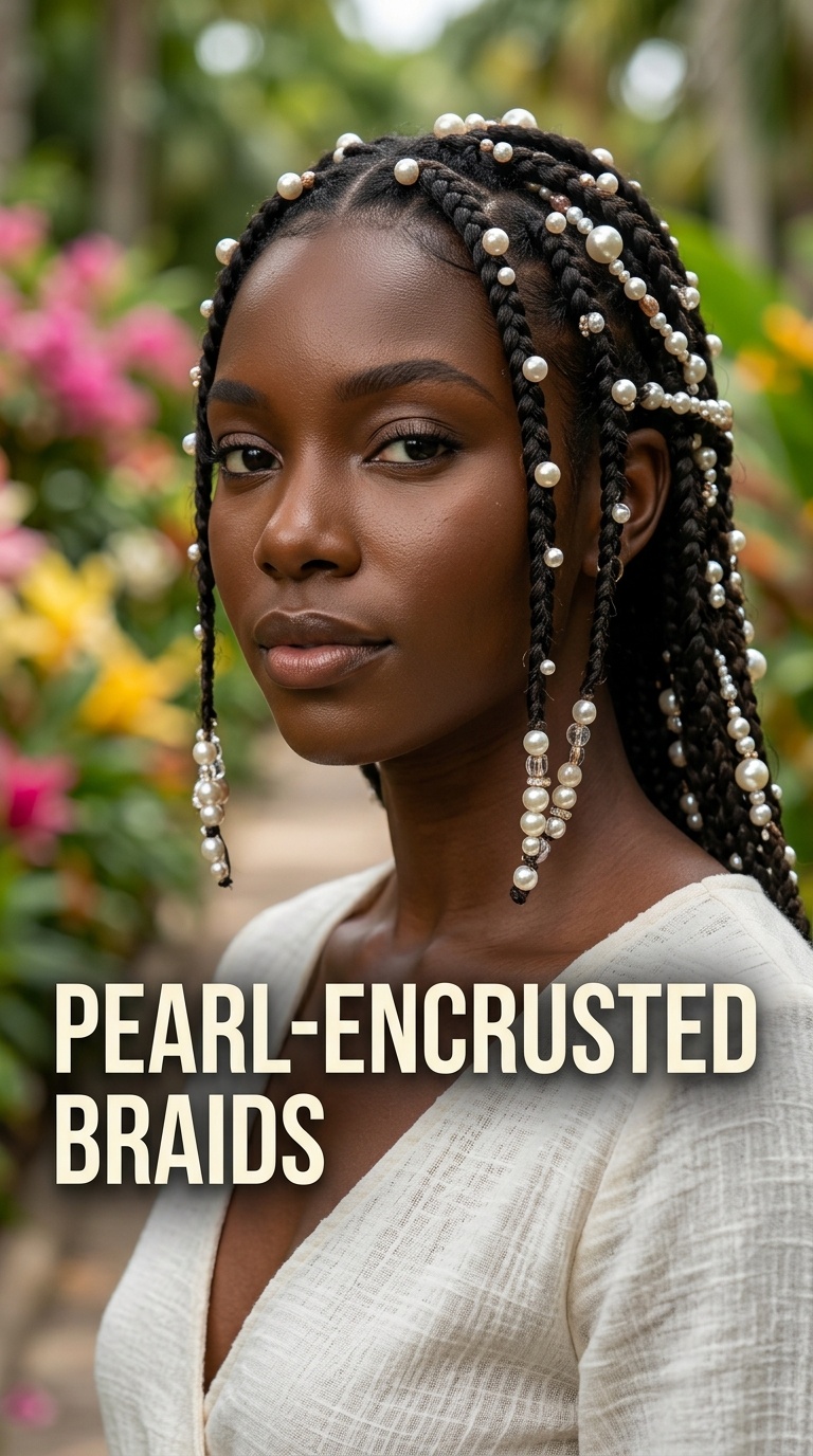 Pearl-Encrusted Braids