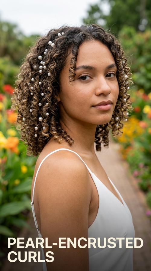 Pearl-Encrusted Curls