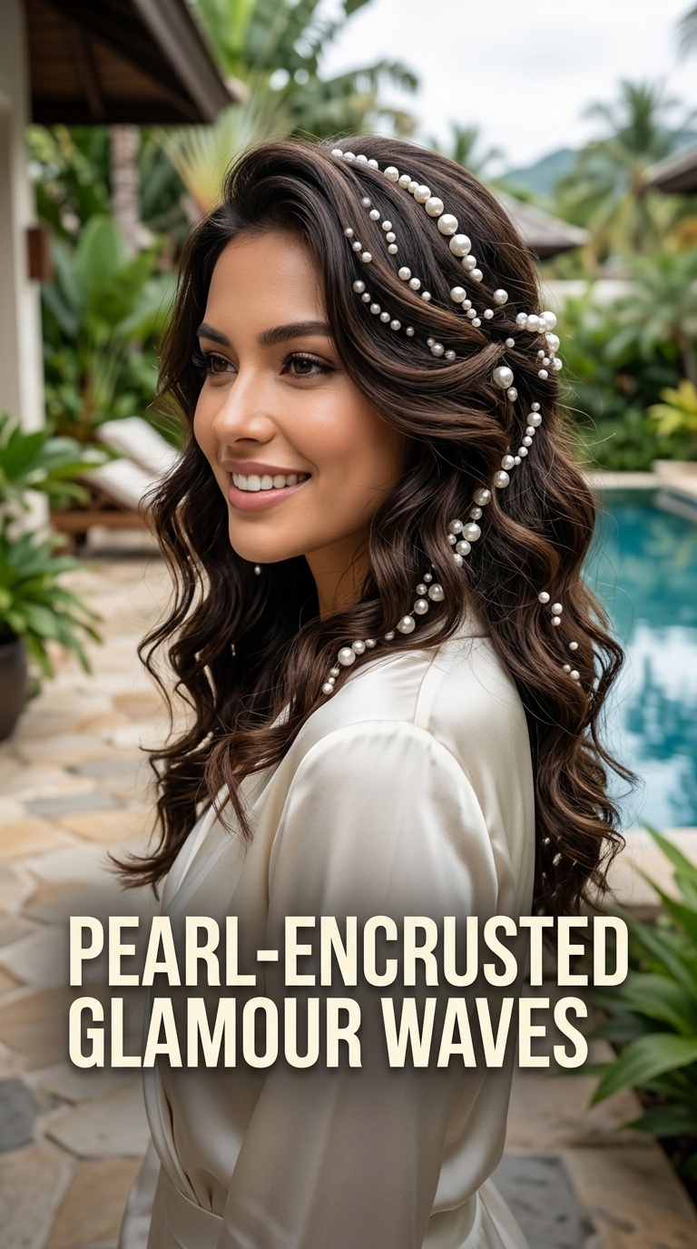 Pearl-Encrusted Glamour Waves