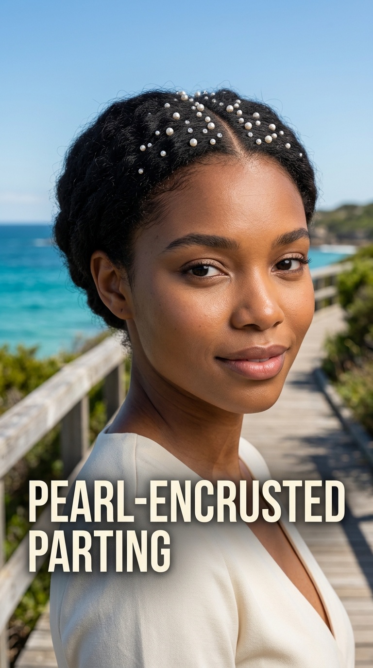 Pearl-Encrusted Parting