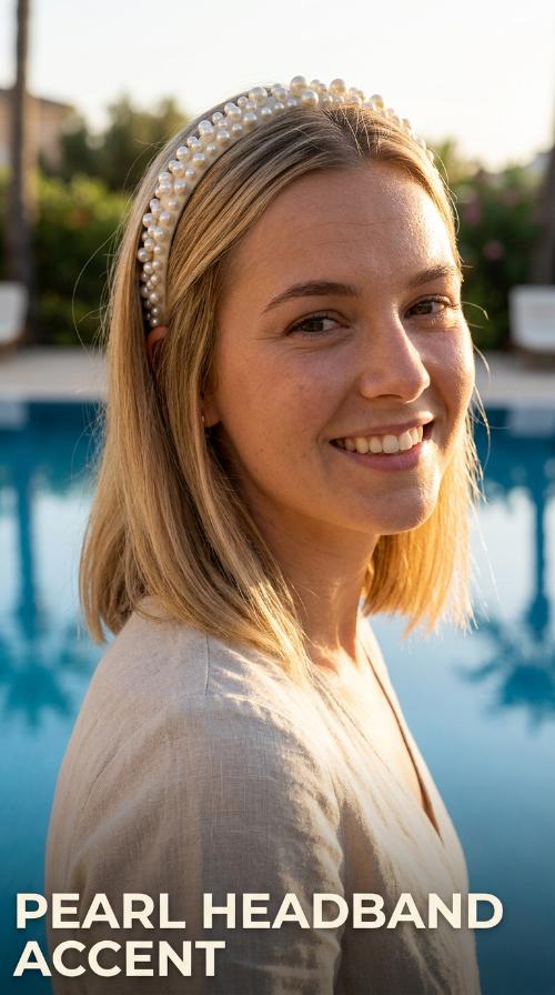 Pearl Headband Accent