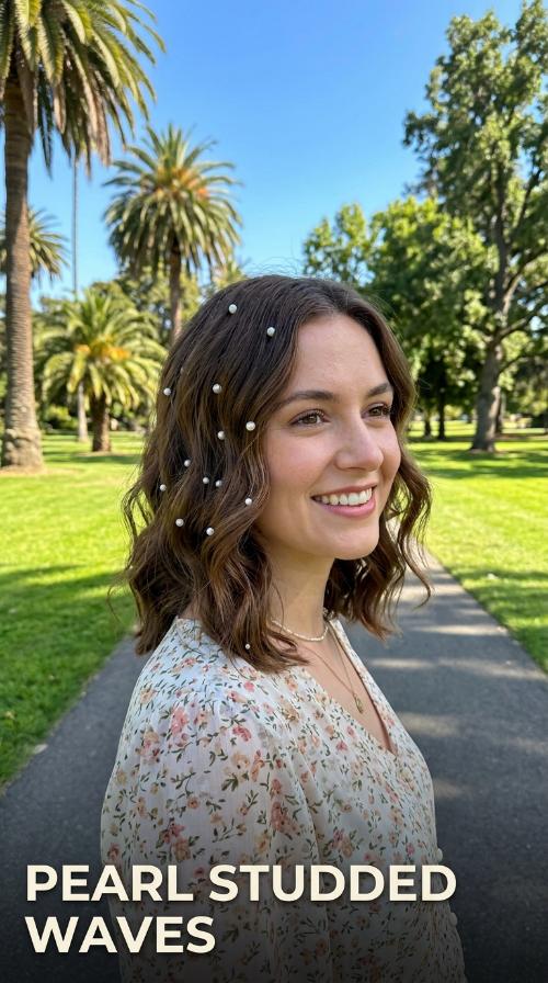 Pearl Studded Waves