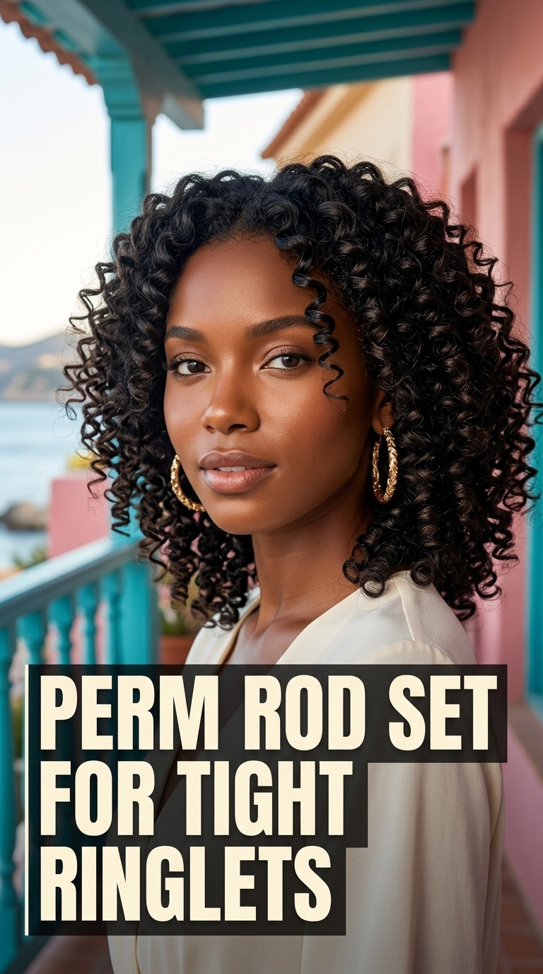 Perm Rod Set for Tight Ringlets