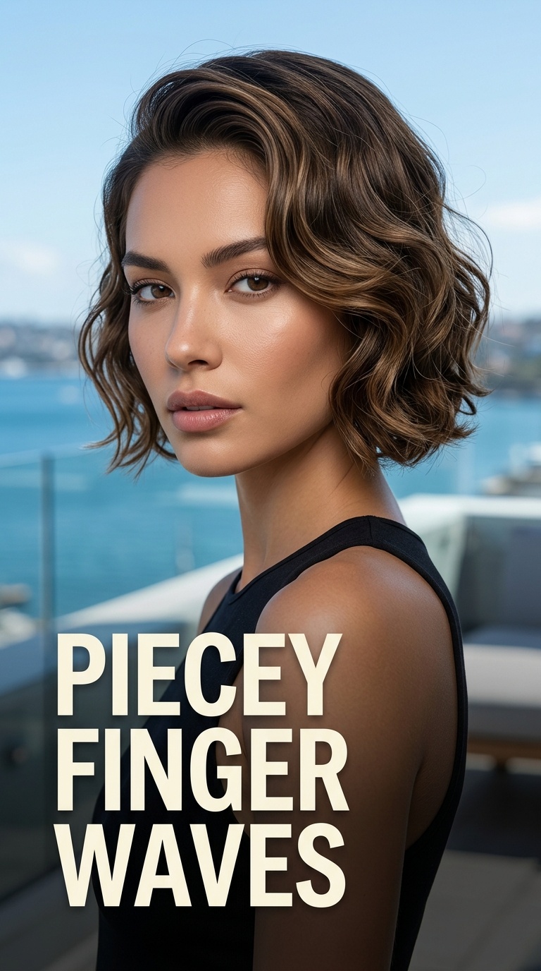 Piecey Finger Waves