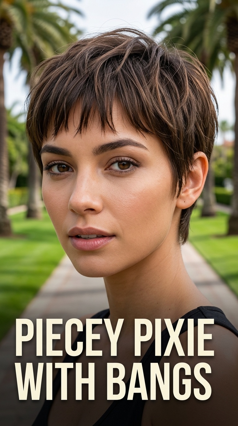 Piecey Pixie with Bangs