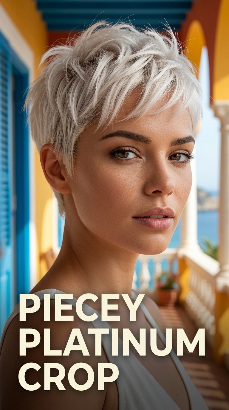 Piecey Platinum Crop