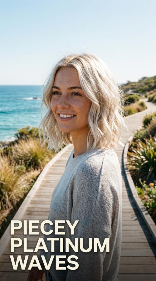 Piecey Platinum Waves