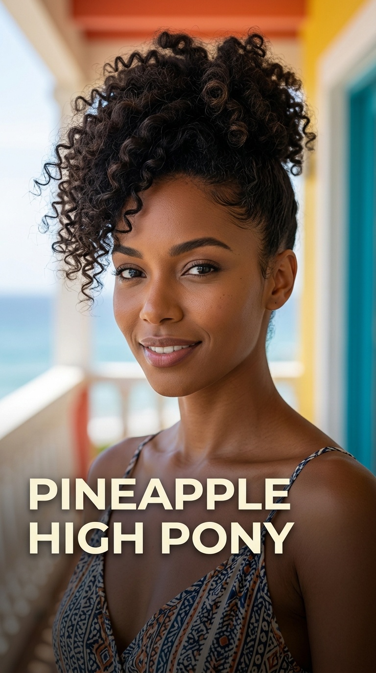 Pineapple High Pony