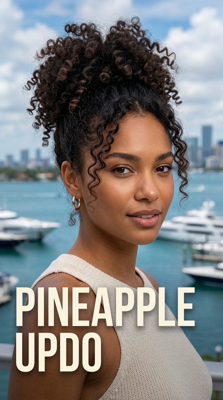 Pineapple Updo