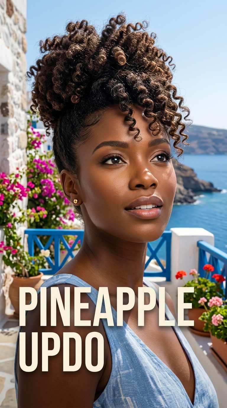 Pineapple Updo