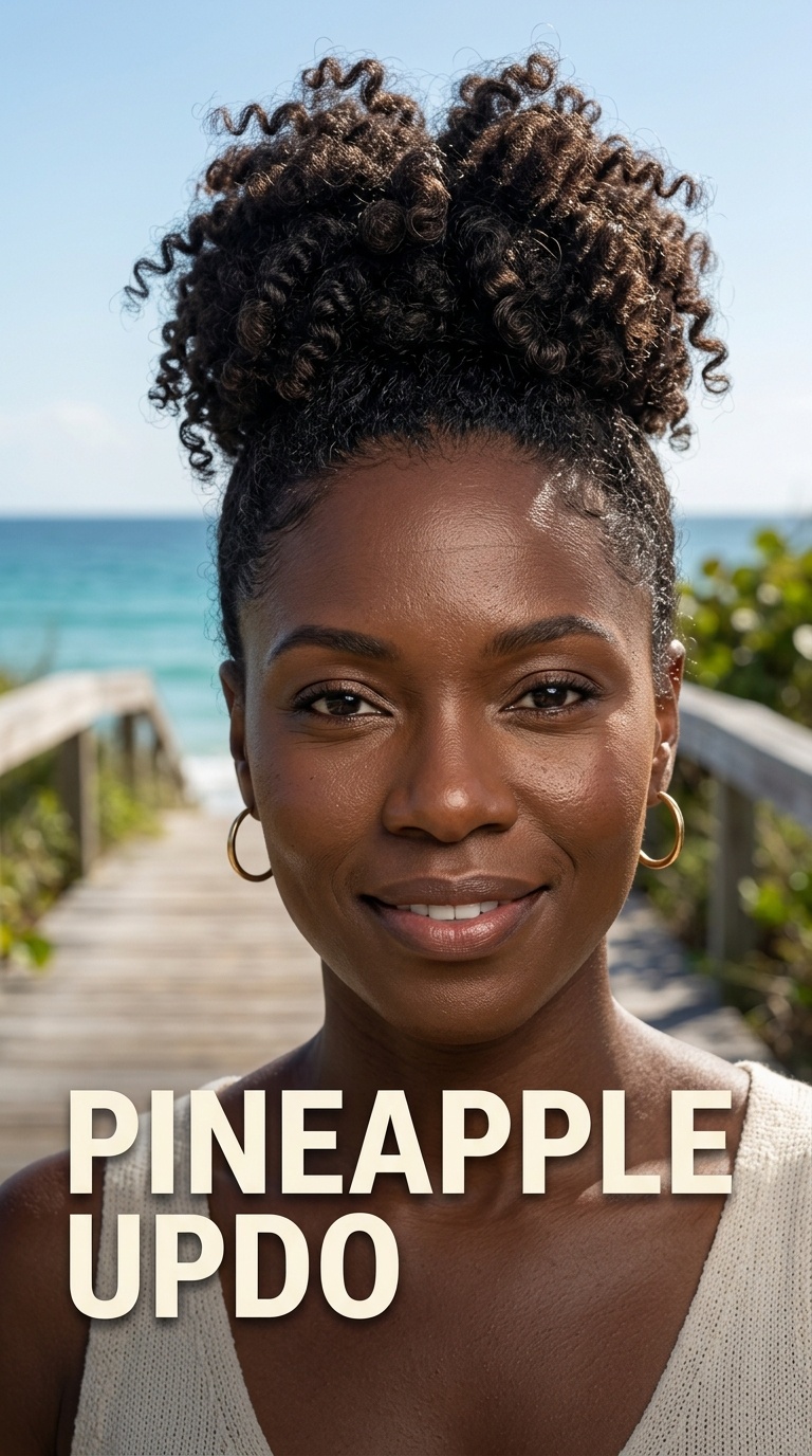 Pineapple Updo