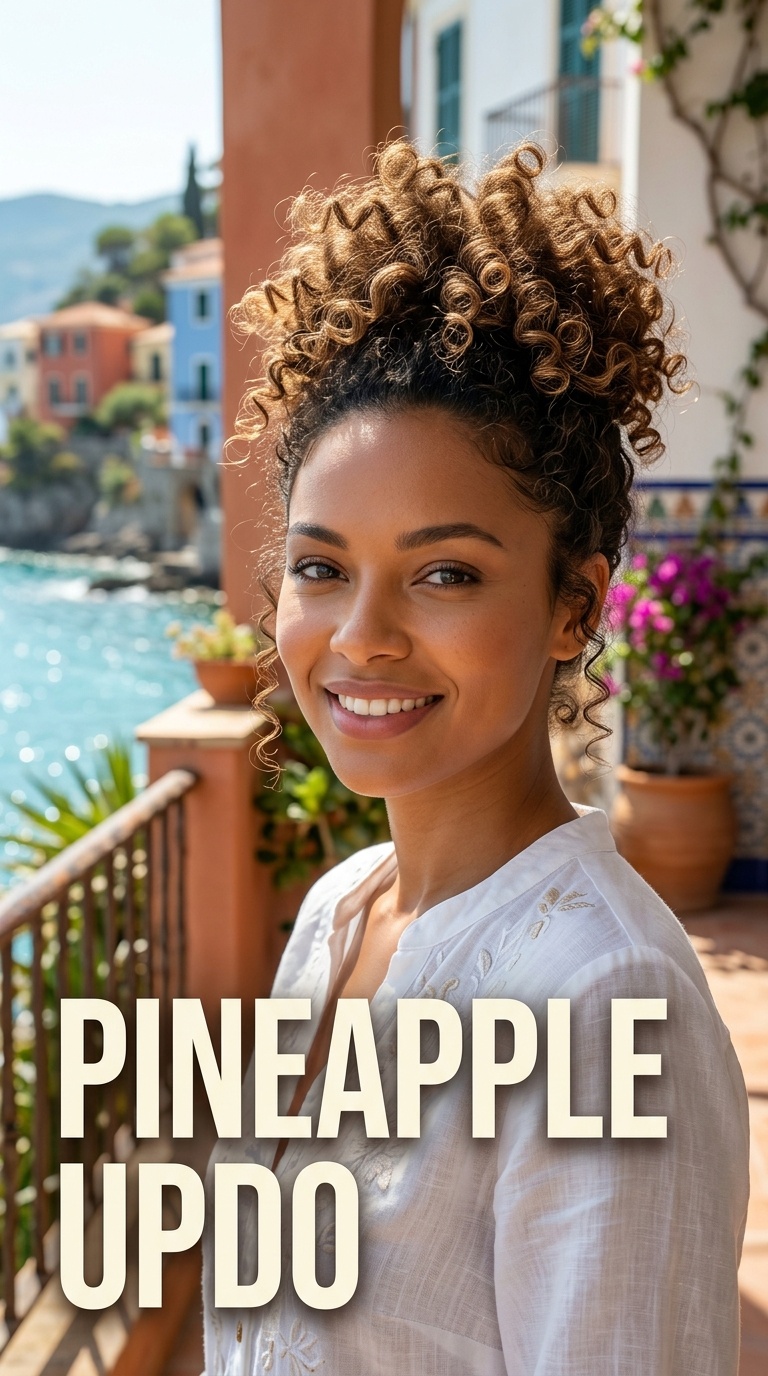 Pineapple Updo