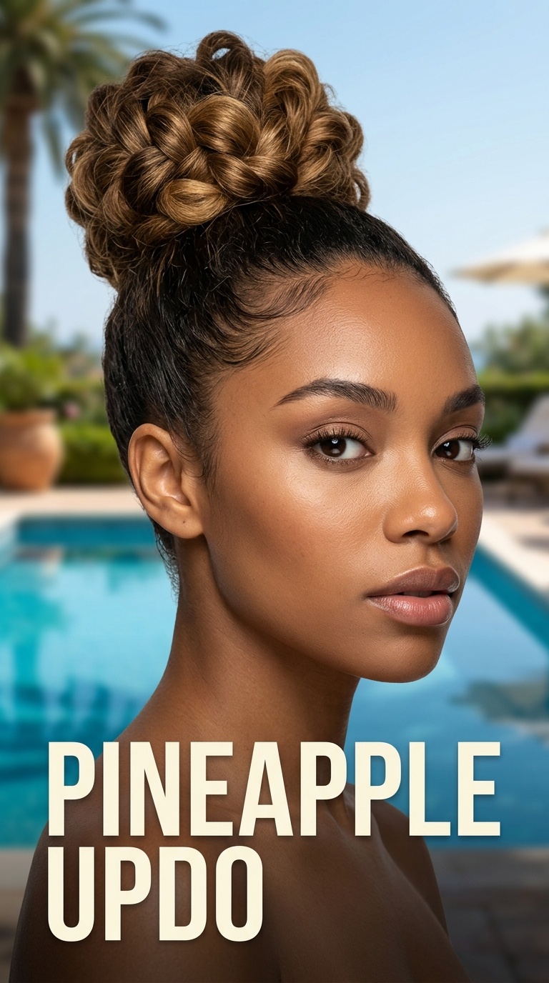 Pineapple Updo