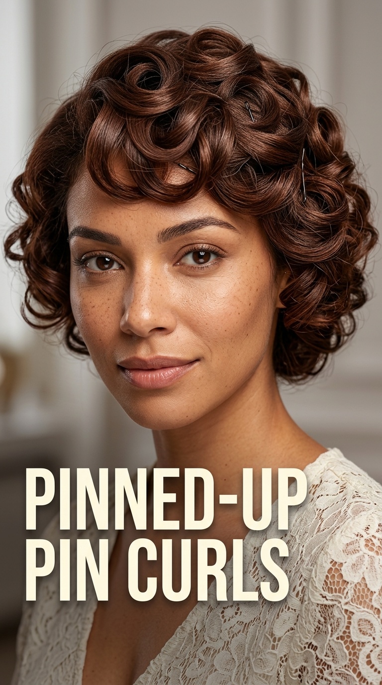 Pinned-Up Pin Curls