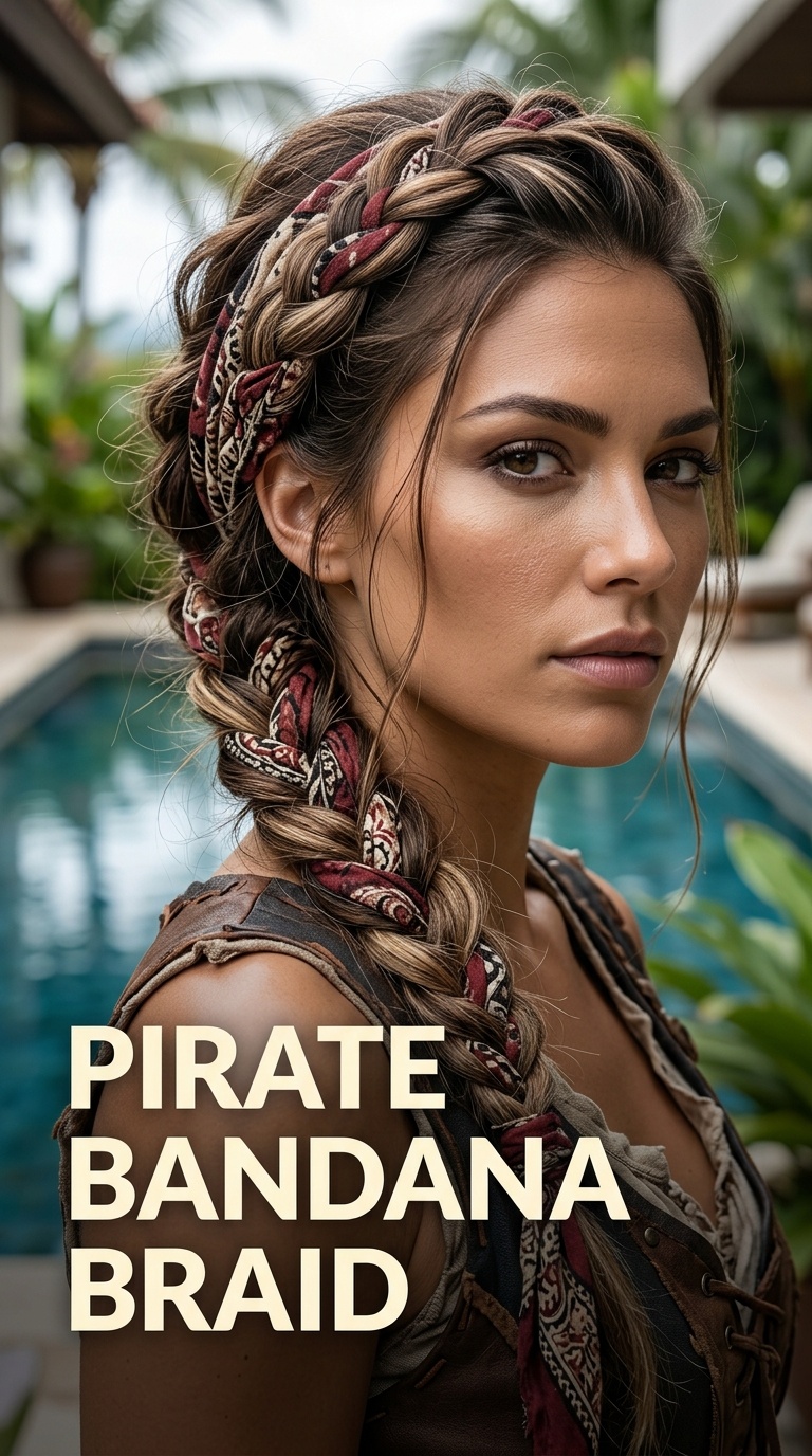 Pirate Bandana Braid