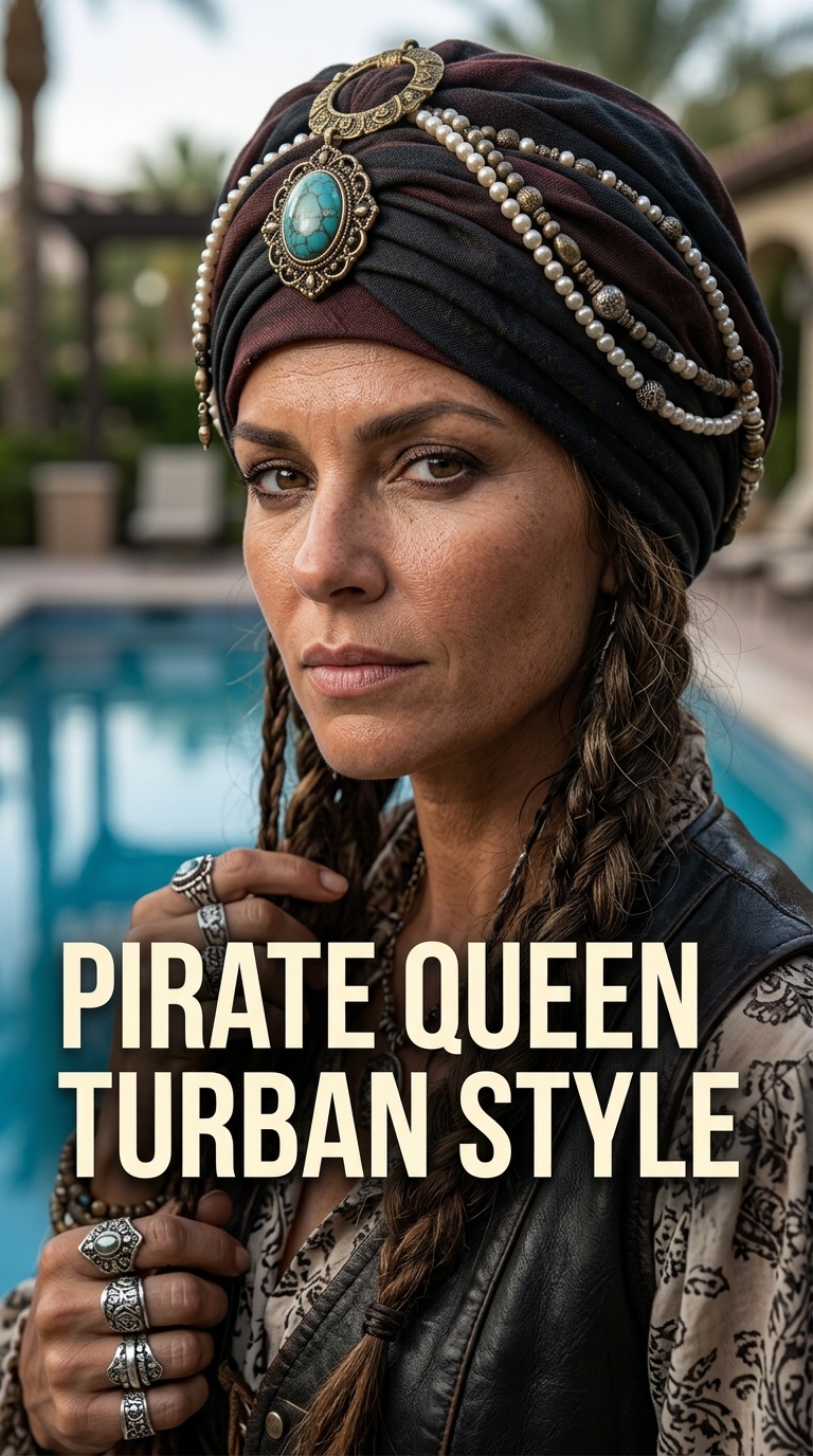 Pirate Queen Turban Style