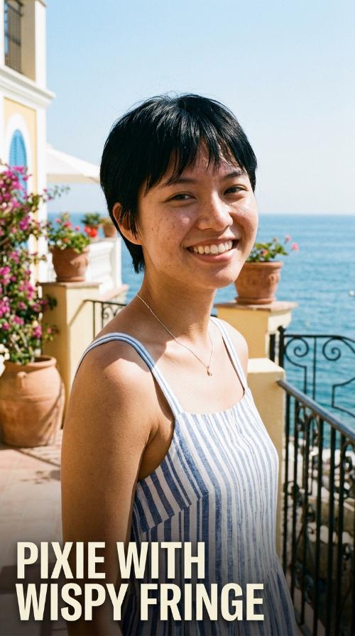 Pixie with Wispy Fringe