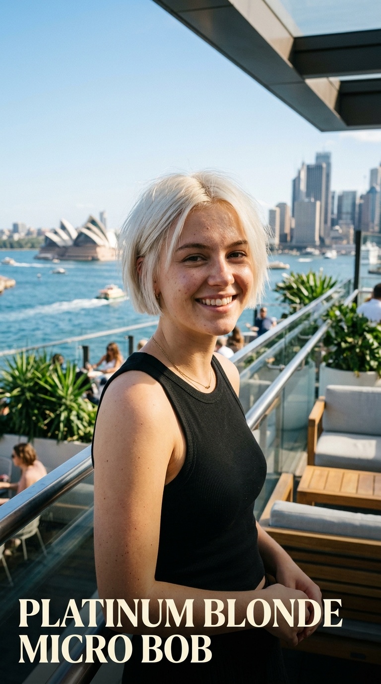 Platinum Blonde Micro Bob