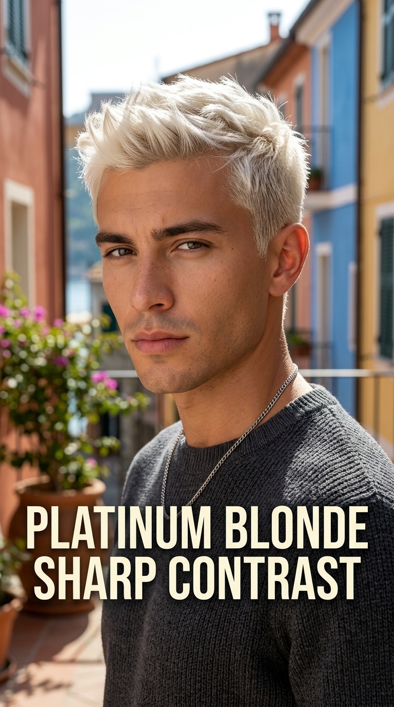 Platinum Blonde Sharp Contrast