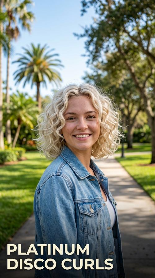 Platinum Disco Curls
