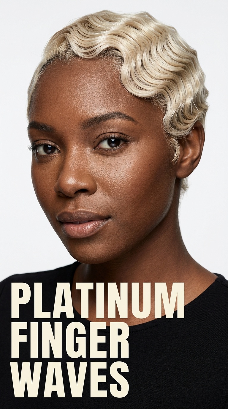 Platinum Finger Waves