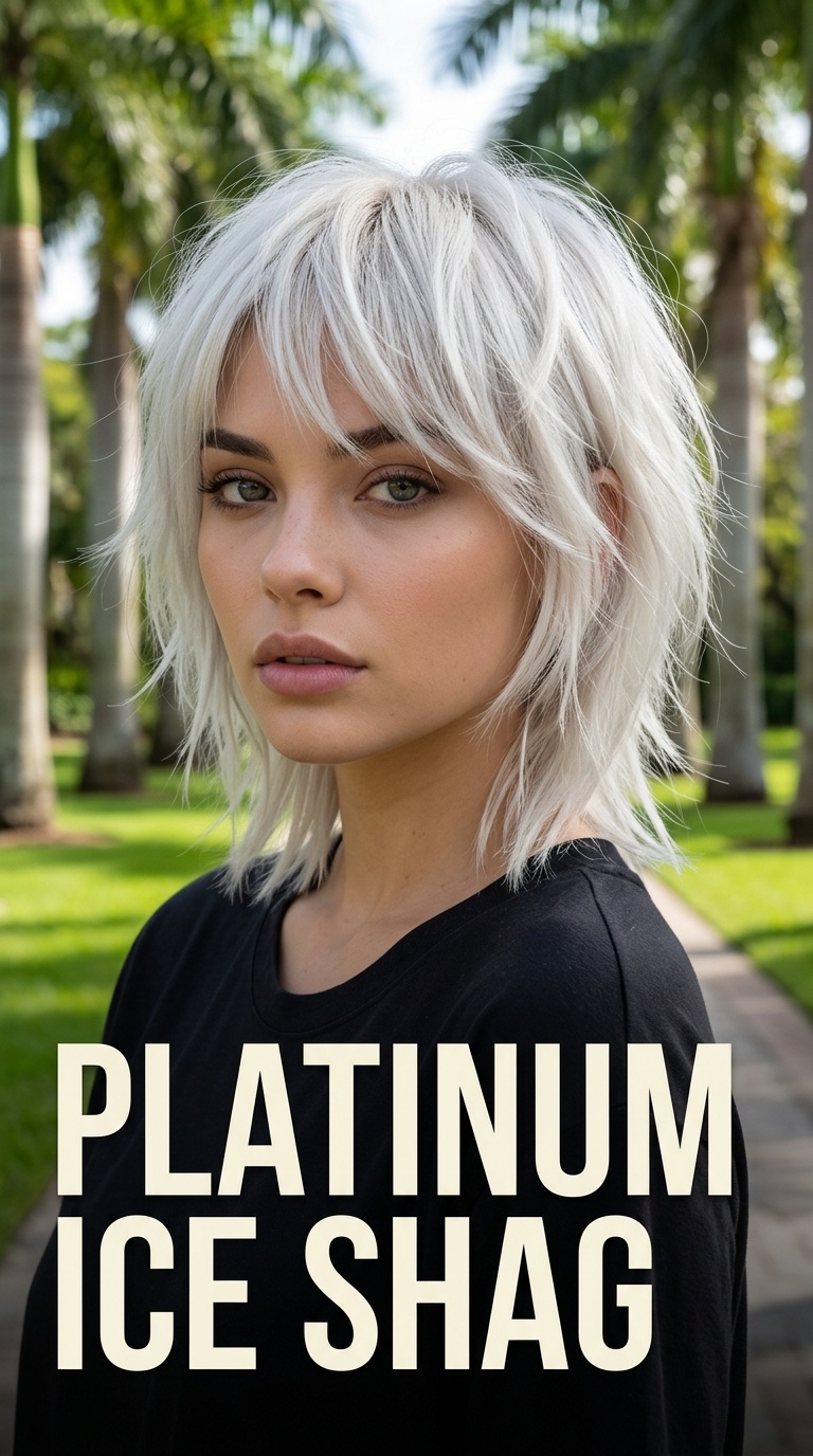 Platinum Ice Shag