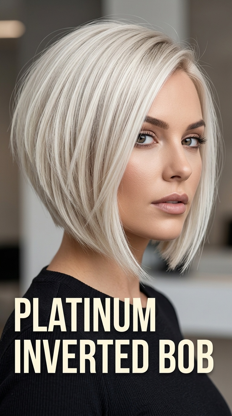 Platinum Inverted Bob