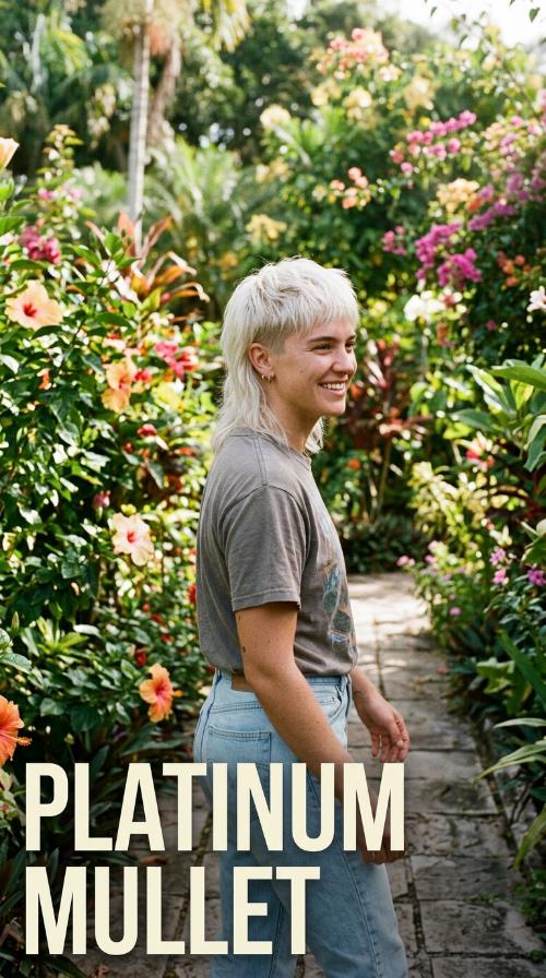 Platinum Mullet