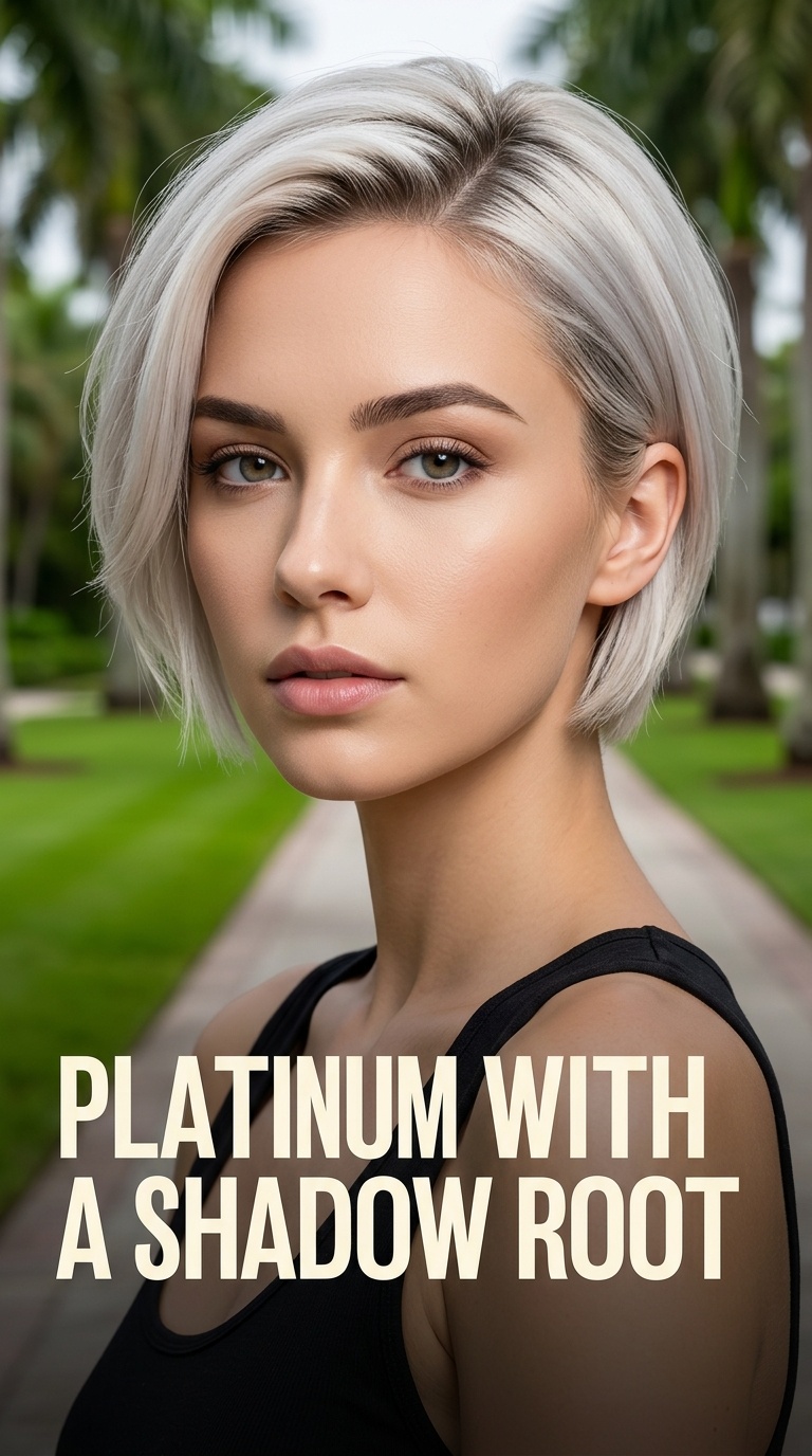 Platinum with a Shadow Root