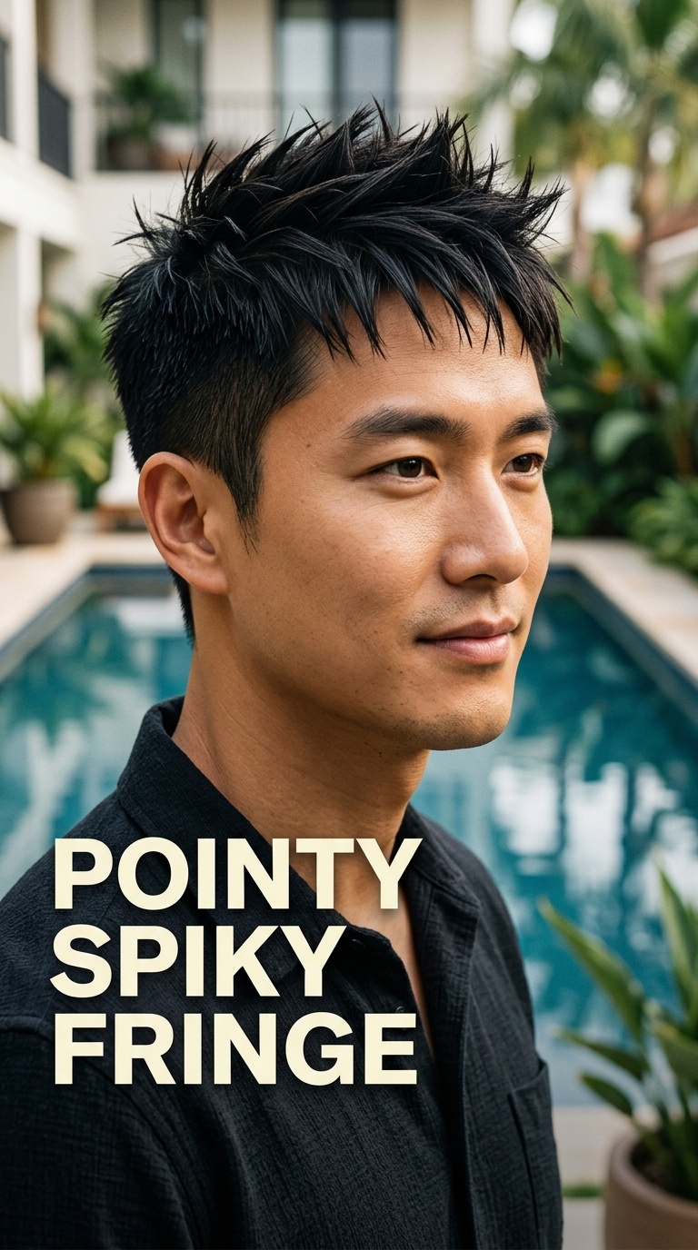Pointy Spiky Fringe