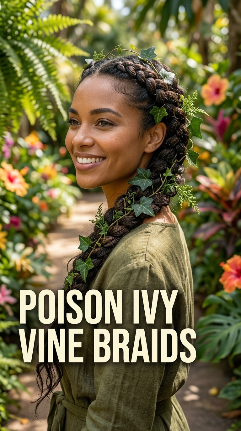 Poison Ivy Vine Braids