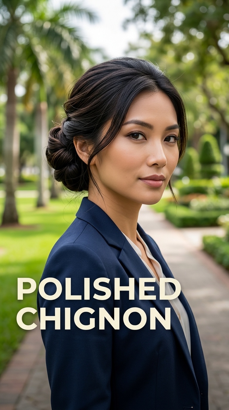 Polished Chignon