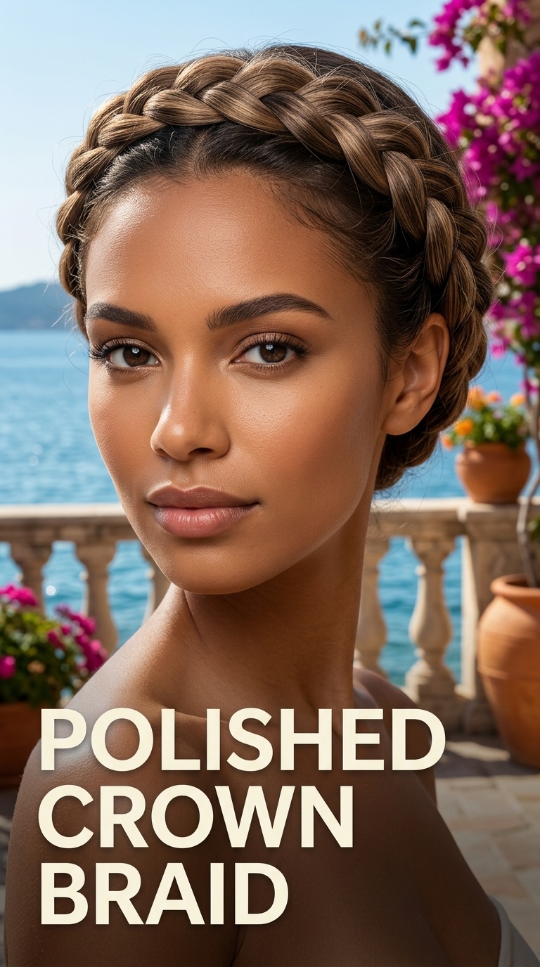 Polished Crown Braid