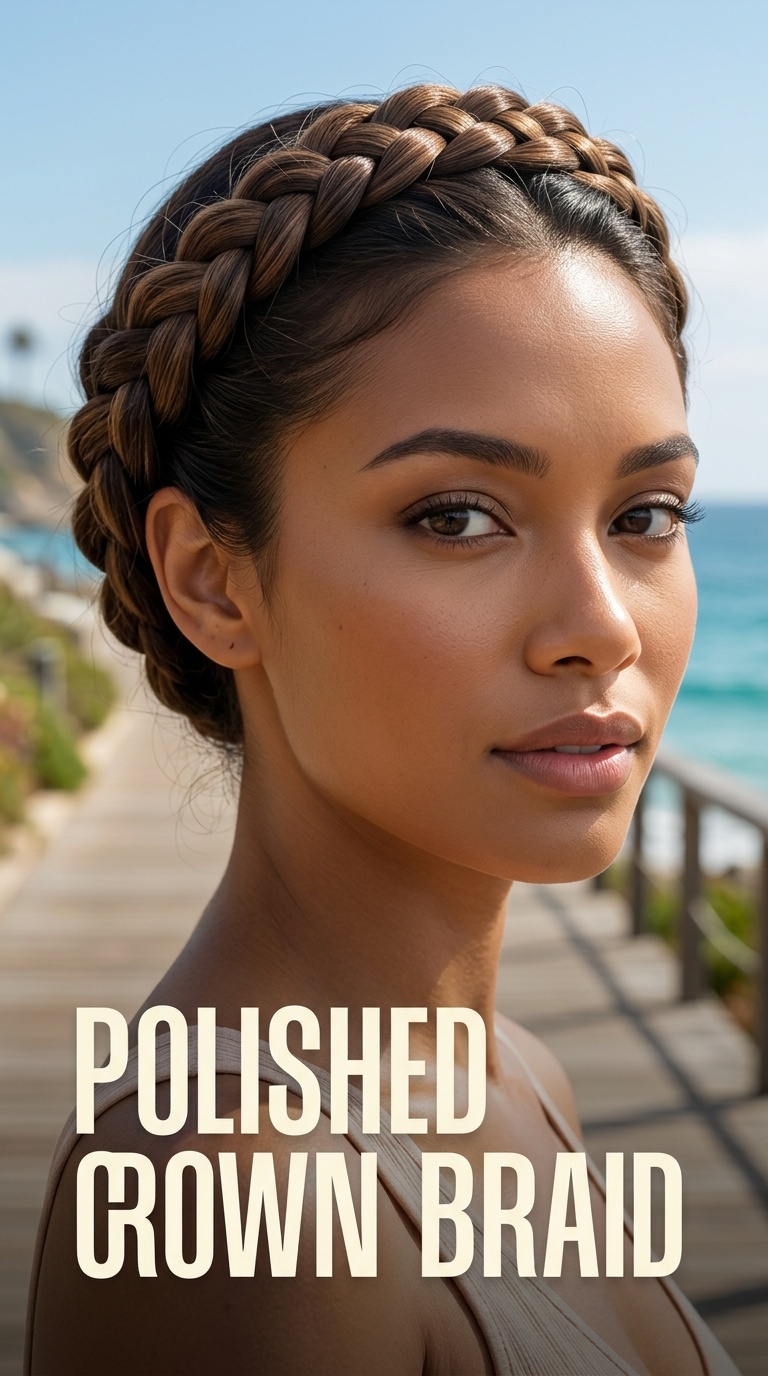 Polished Crown Braid