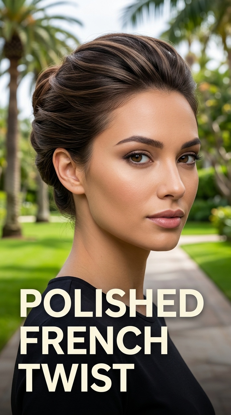 Polished French Twist