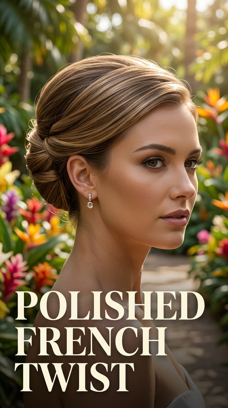 Polished French Twist