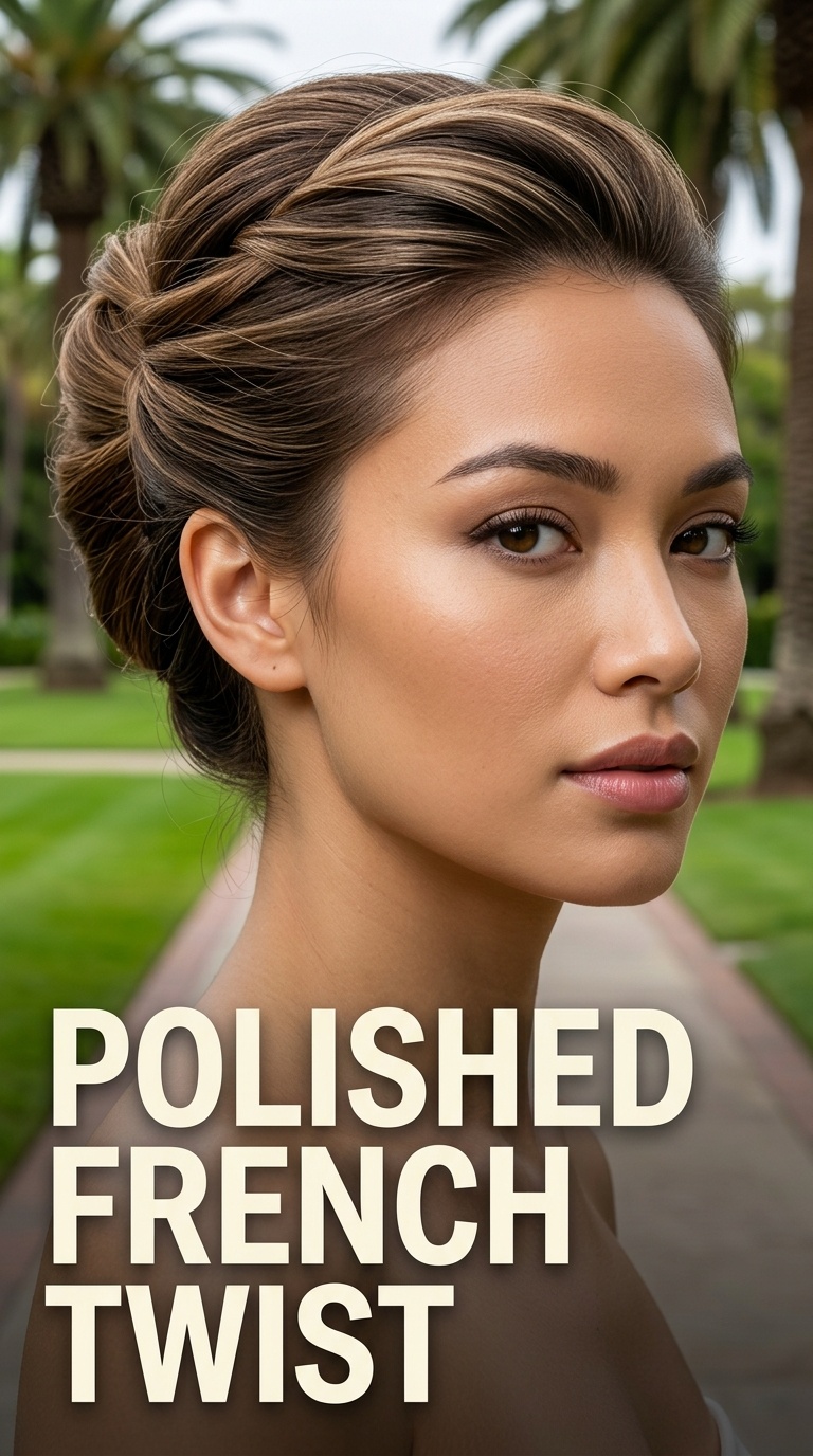 Polished French Twist