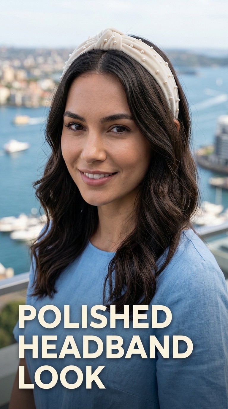 Polished Headband Look