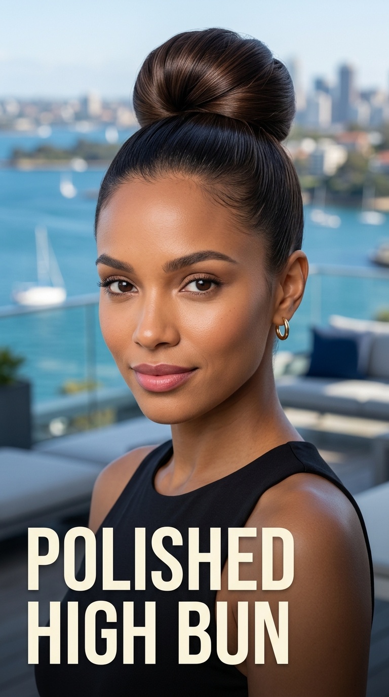 Polished High Bun