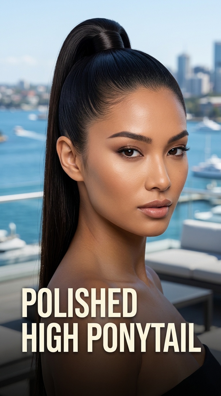 Polished High Ponytail