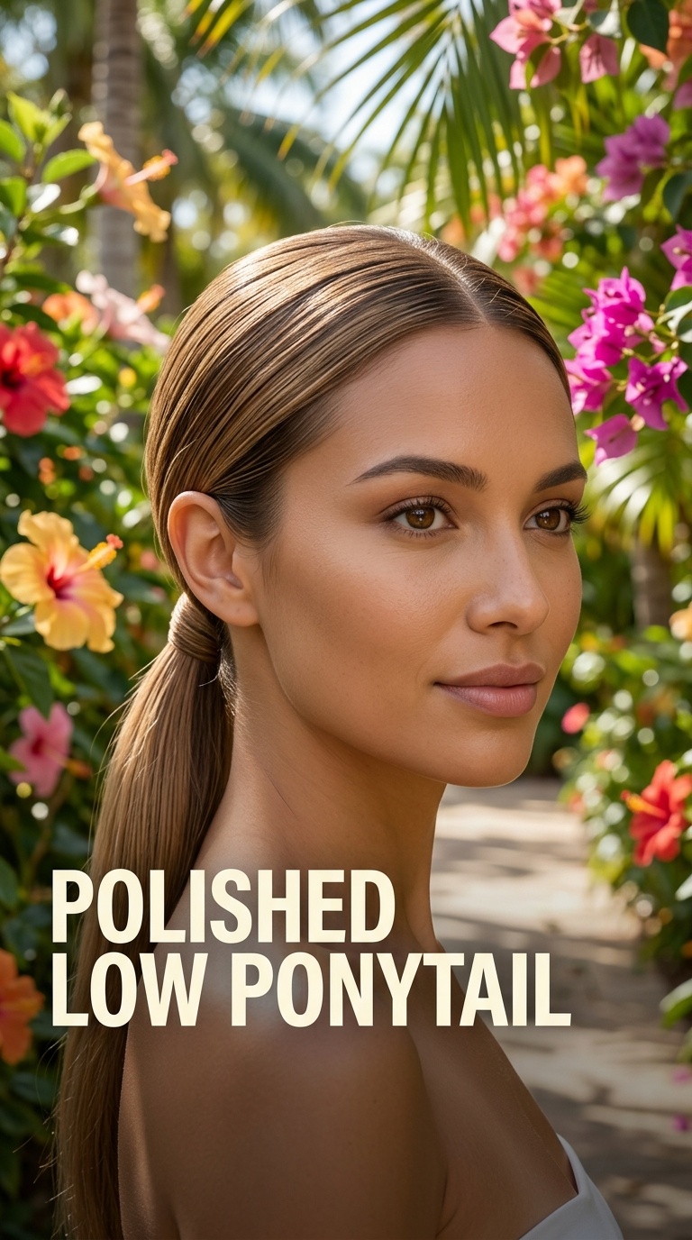 Polished Low Ponytail