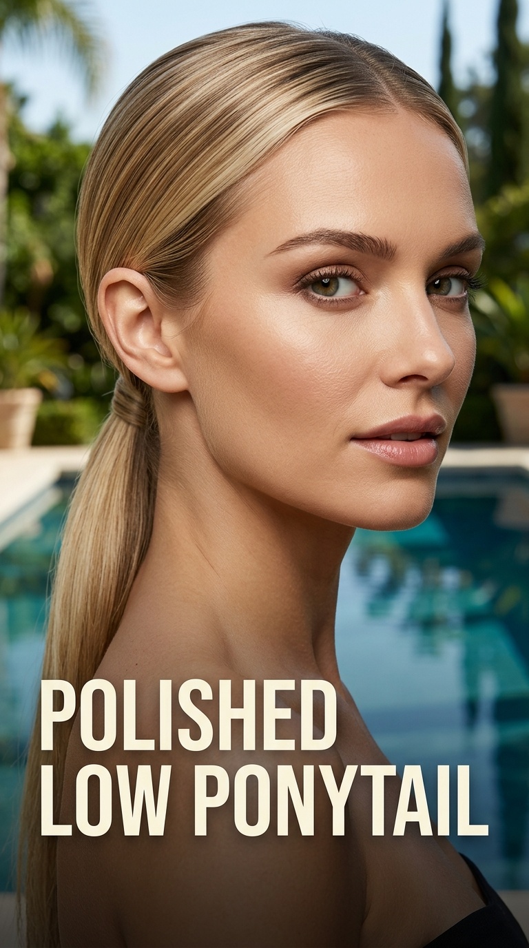 Polished Low Ponytail