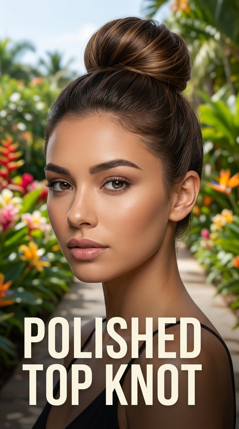 Polished Top Knot
