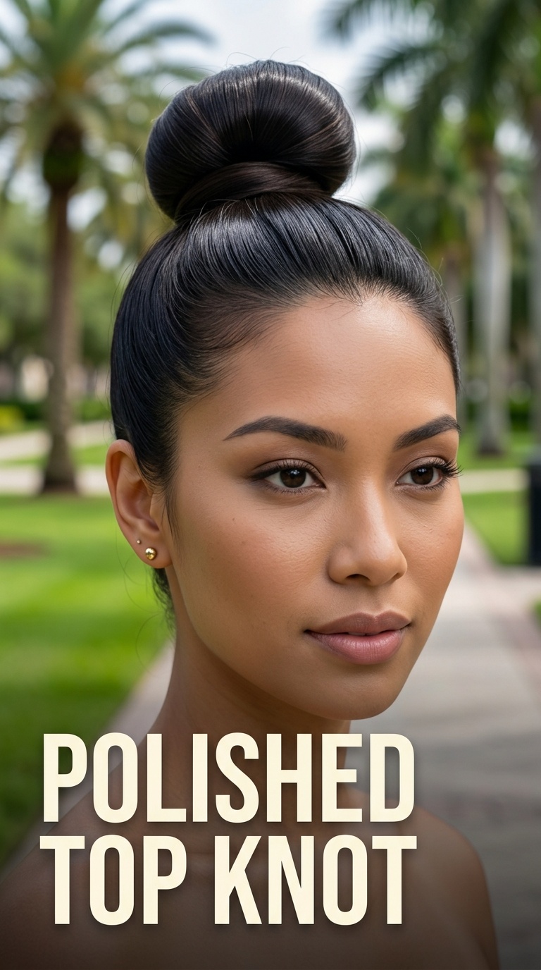 Polished Top Knot