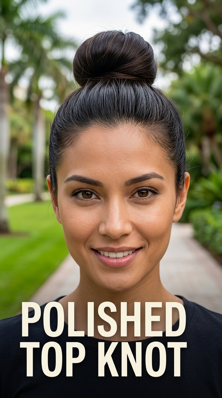 Polished Top Knot